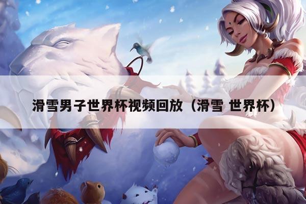 滑雪男子世界杯视频回放（滑雪 世界杯）