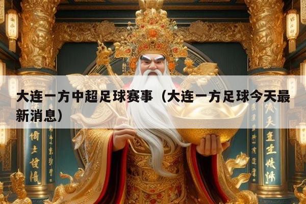 大连一方中超足球赛事（大连一方足球今天最新消息）